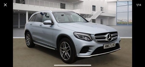 Silver Used 2017 Mercedes GLC250 AMG line SUV | £22,995 (Fair price) - Image 1/1