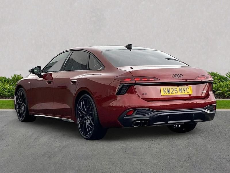 Ny Audi A6 Advanced 204 HK (150 kW) 2025 Röd Sedan