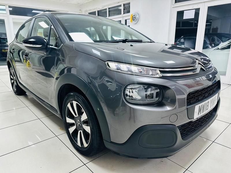Grey Used 2018 Citroën C3 Feel Hatchback | £4,800 (Fair price) - Image 1/4