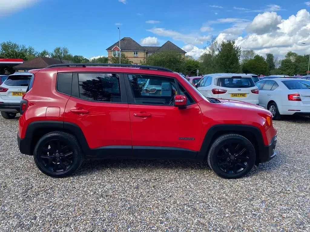 Used Jeep Renegade Night Eagle 120 HP (88 kW) 2018 Red SUV