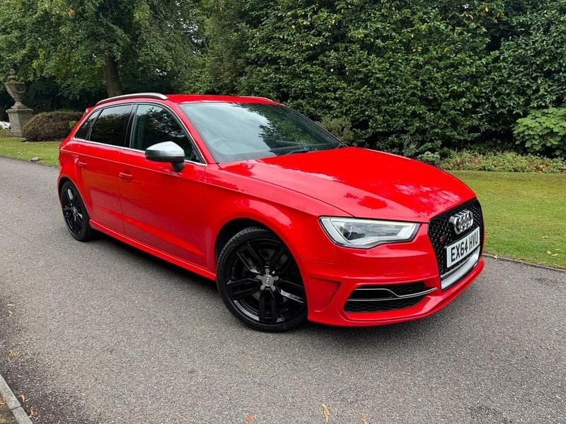 Red Used 2014 Audi S3 Sportback Comfort Hatchback | £9,495 (Fair price) - Image 1/4