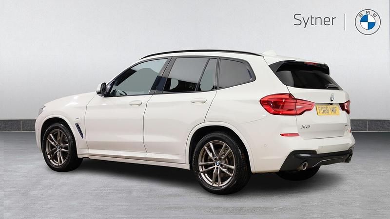 Used BMW X3 M Sport 187 HP (137 kW) 2019 White SUV