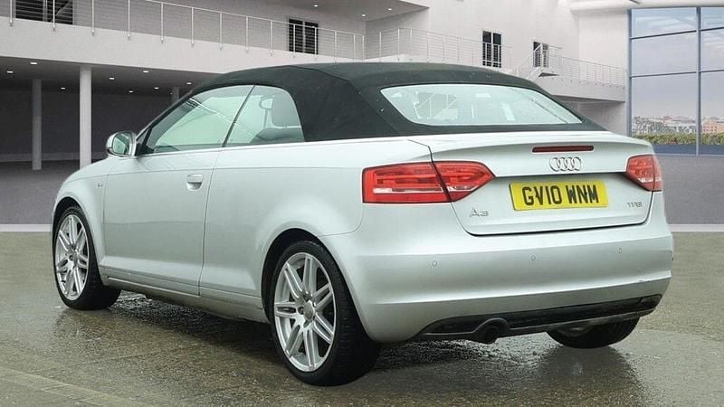 Used Audi A3 Cabriolet S-Line 2010 Silver Cabriolet
