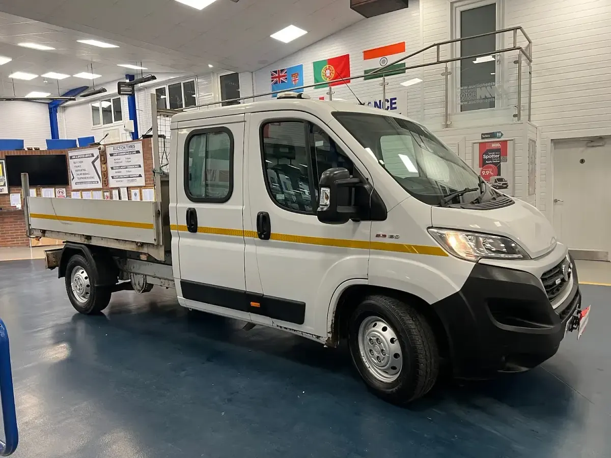 Used Fiat Ducato 130 HP (95 kW) 2019 White Van