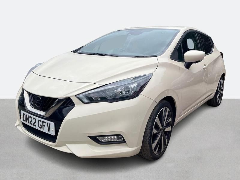 Used Nissan Micra Tekna 92 HP (67 kW) 2022 White Hatchback