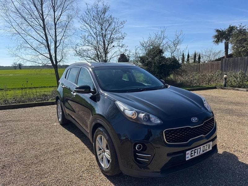 Used Kia Sportage 139 HP (102 kW) 2017 Black SUV