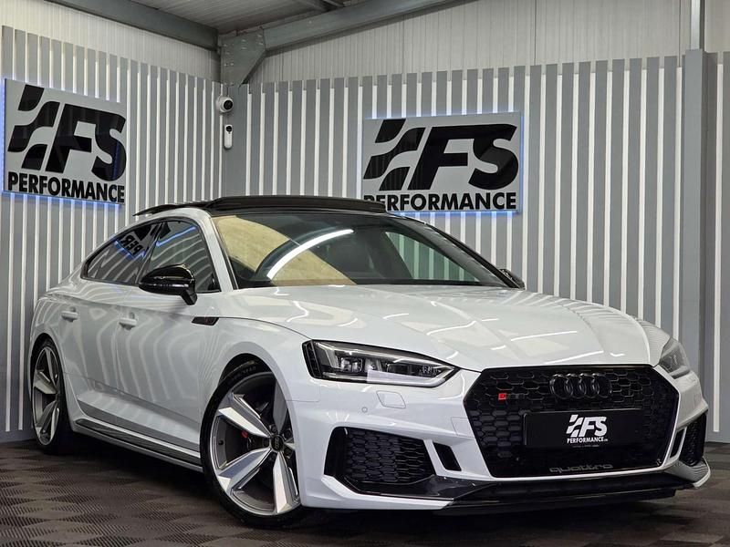 Used Audi RS5 Sport 450 HP (330 kW) 2019 White Hatchback