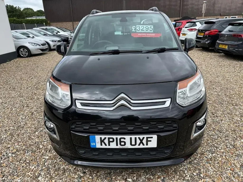 Used Citroën C3 Picasso Platinum 100 HP (73 kW) 2016 Black MPV