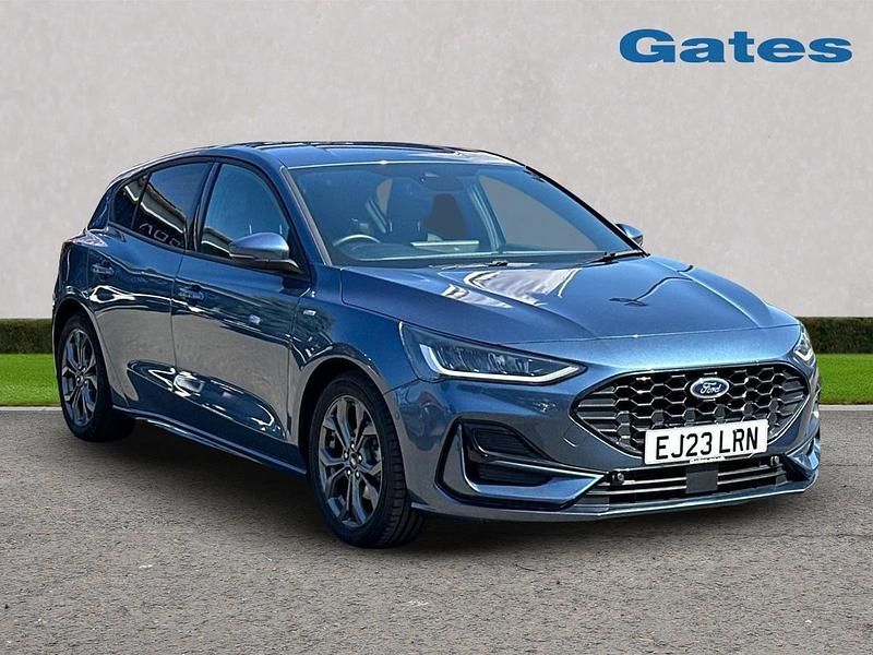 Blue Used 2023 Ford Focus ST-Line Hatchback | £18,999 (A bit pricey) - Image 1/4