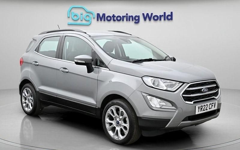 Used Ford Ecosport Titanium 125 HP (91 kW) 2022 Silver SUV