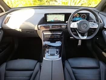 Used Mercedes EQC400 AMG Line Premium 300 kW (408 HP) 2023 Blue SUV