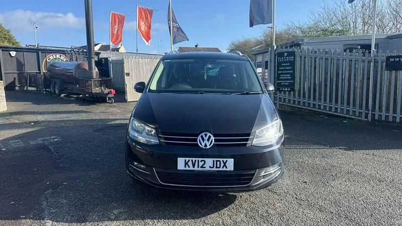 Used VW Sharan SEL 170 HP (125 kW) 2012 Black MPV