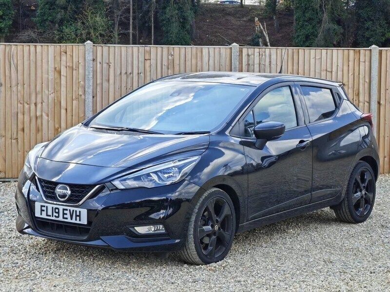 Black Used 2019 Nissan Micra S Hatchback | £10,000 (Good price) - Image 1/4
