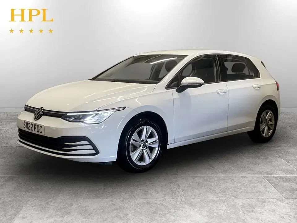 Used VW Golf VIII S 130 HP (95 kW) 2022 White Hatchback