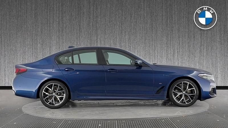Used BMW 520 M Sport 192 HP (141 kW) 2022 Blue Sedan