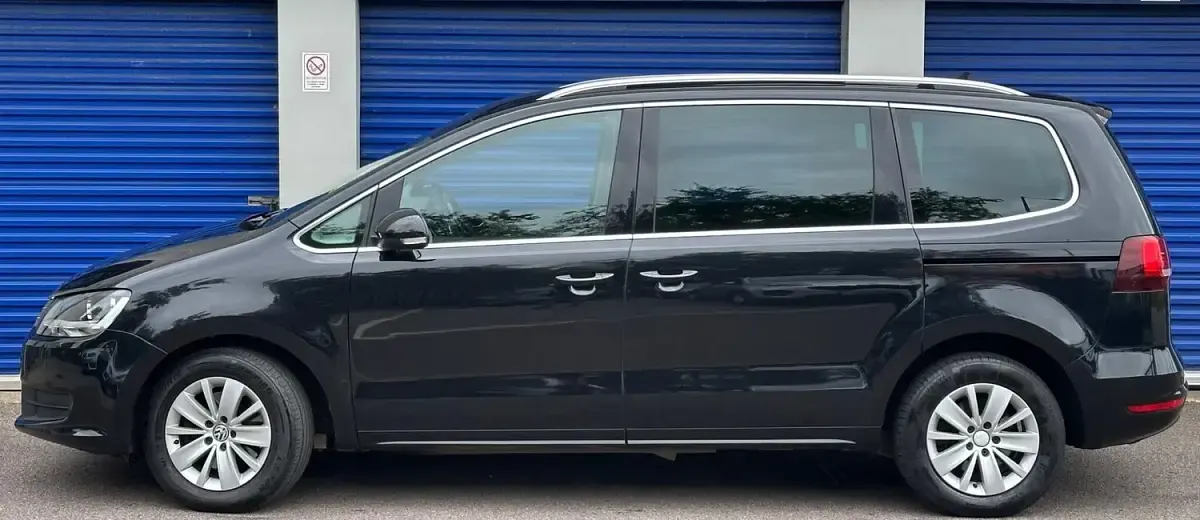 Used VW Sharan SE 177 HP (130 kW) 2017 Black MPV