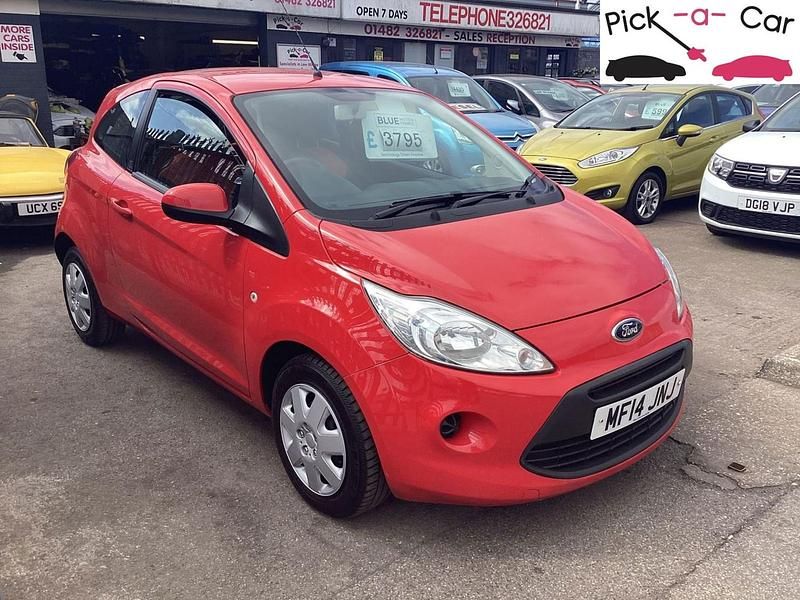 Red Used 2013 Ford Ka S Hatchback | £3,495 (Fair price) - Image 1/4