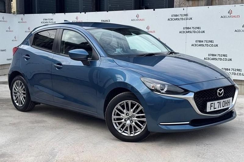 Blue Used 2021 Mazda 2 Inclusive Hatchback | £12,495 (Fair price) - Image 1/1
