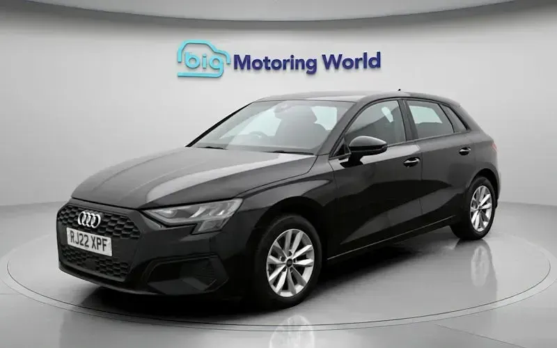 Used Audi A3 Sportback 110 HP (80 kW) 2022 Black Hatchback