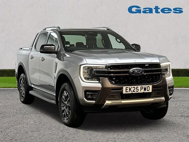 Silver Used 2025 Ford Ranger Wildtrack Pickup | £41,799 - Image 1/4
