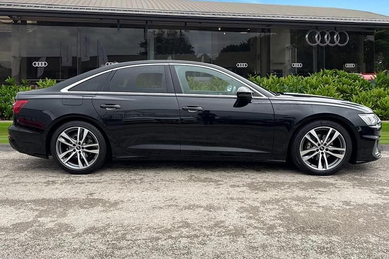 Used Audi A6 S-Line 204 HP (150 kW) 2021 Black Sedan