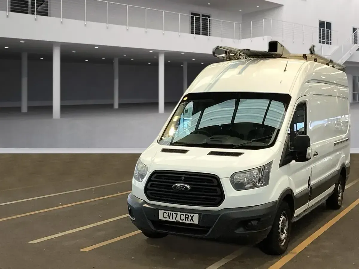 Używany Ford Transit 130 KM (95 kW) 2017 Biały Van