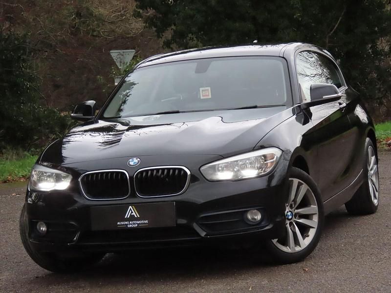 Black Used 2017 BMW 116 Sport Line Hatchback | £6,494 (Good price) - Image 1/4
