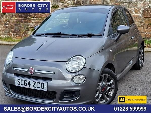 Grey Used 2014 Fiat 500 S Hatchback | £5,495 (Fair price) - Image 1/4