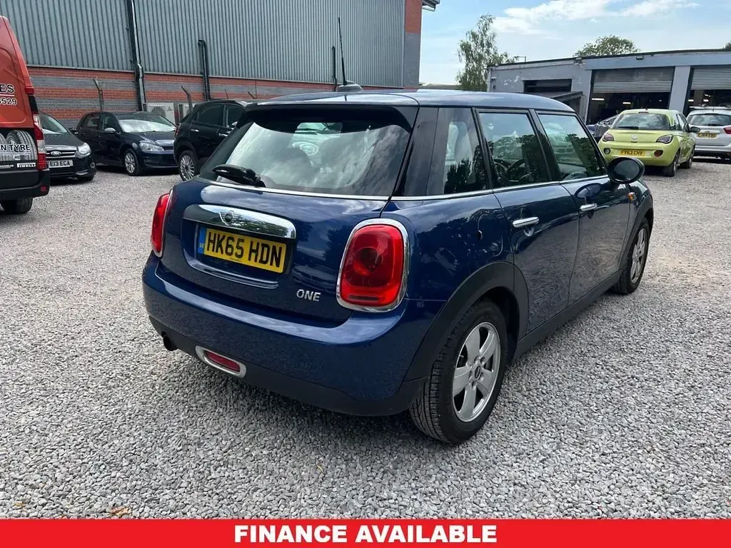 Used Mini ONE Hatch 102 HP (75 kW) 2015 Blue Hatchback