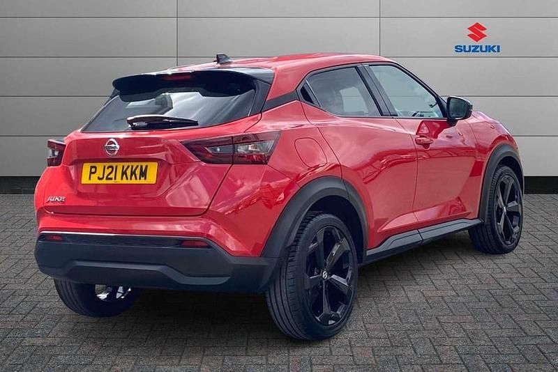 Used Nissan Juke Tekna 112 HP (82 kW) 2021 Red SUV
