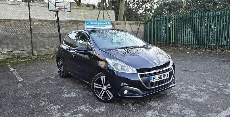 Blue Used 2016 Peugeot 208 GT-line Hatchback | £4,695 (Good price) - Image 1/4