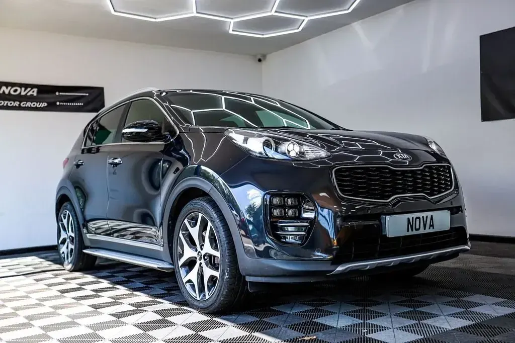Gebraucht Kia Sportage GT-Line 177 PS (130 kW) 2016 Schwarz SUV