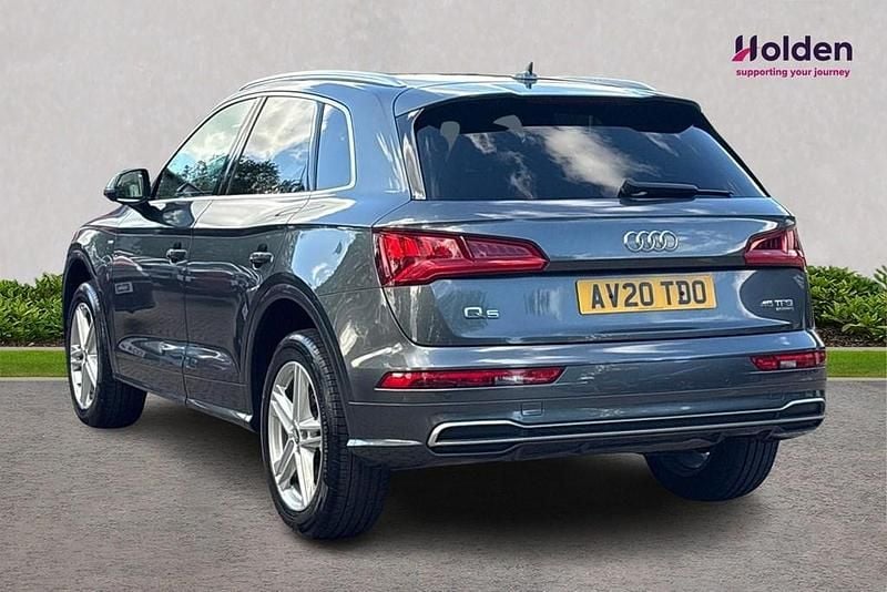 Usado Audi Q5 S-Line 245 CV (180 kW) 2020 Gris SUV