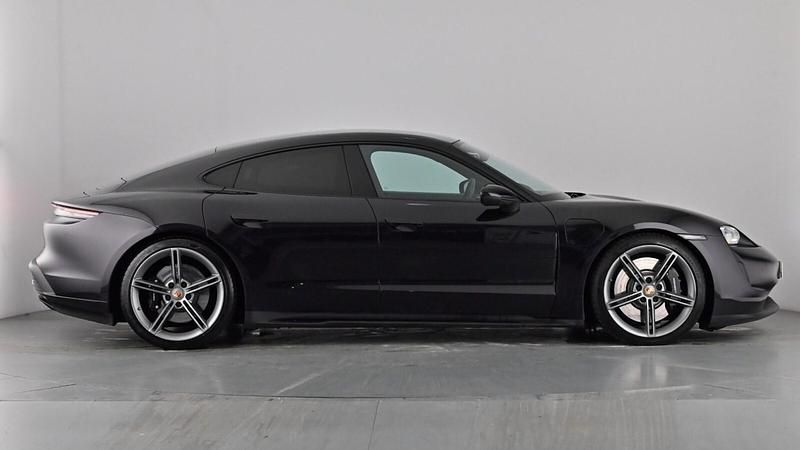 Used Porsche Taycan Performance Package 419 kW (571 HP) 2021 Jet black Sedan
