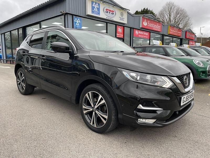 Used Nissan Qashqai N-Connecta 140 HP (102 kW) 2019 Black SUV