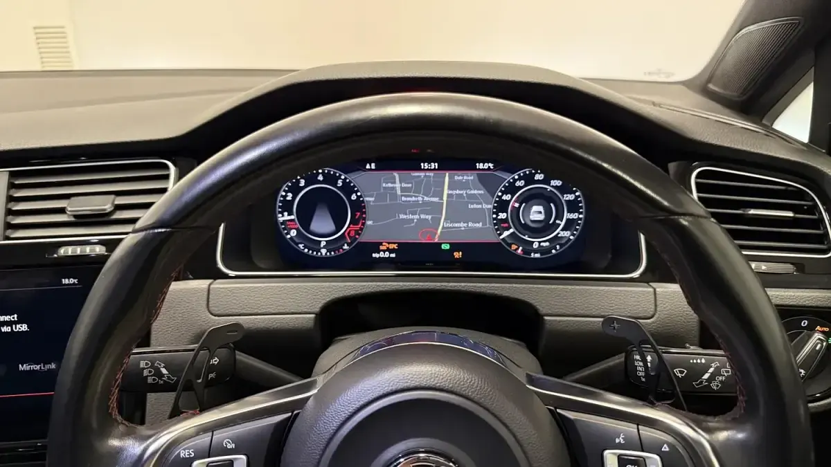 Used VW Golf VII GTI 245 HP (180 kW) 2019 Red Hatchback