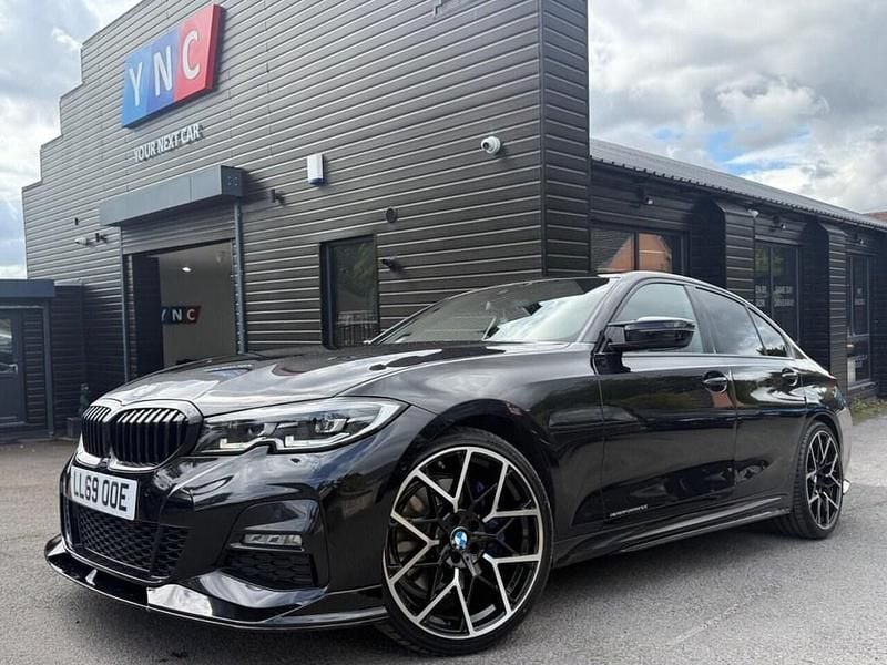 Black Used 2019 BMW 320 M Sport Sedan | £25,791 (Expensive) - Image 1/4