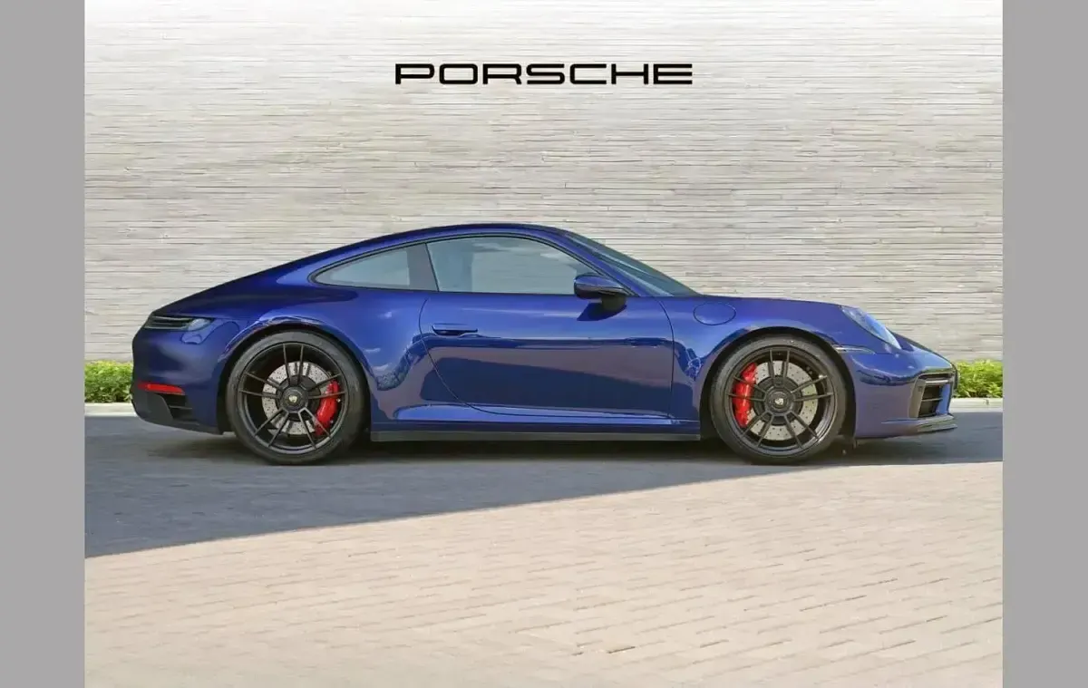 Used Porsche 911 472 HP (347 kW) 2022 Blue Coupe