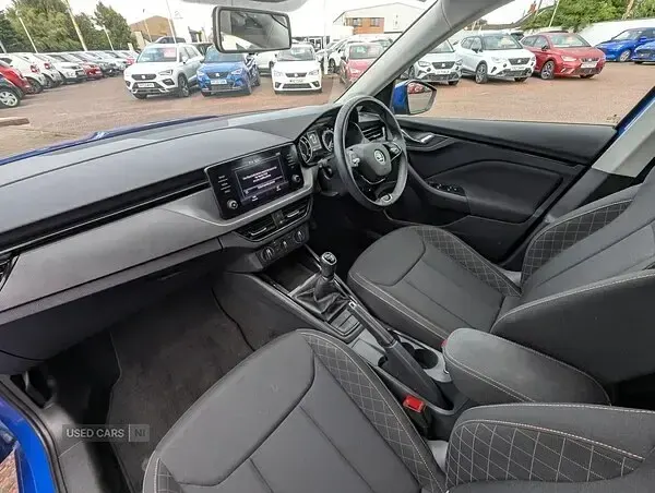 Used Skoda 110 R SE 110 HP (80 kW) 2021 Blue Hatchback