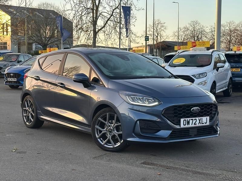 Blue Used 2023 Ford Fiesta ST-Line Hatchback | £12,999 (Good price) - Image 1/3