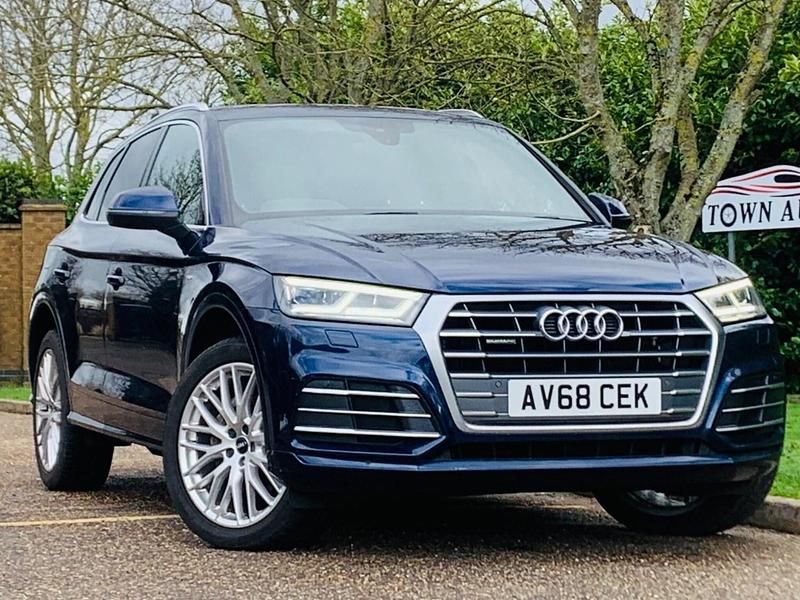 Used Audi Q5 S-Line 2018 Blue SUV