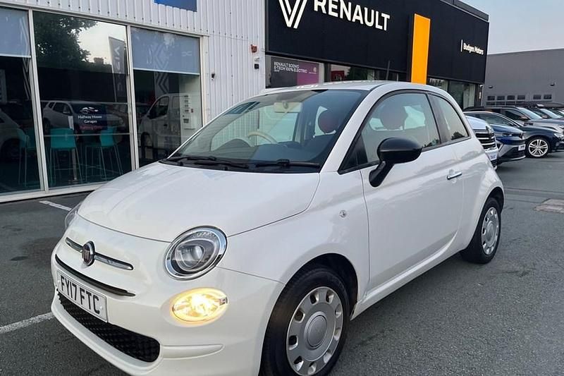 Used Fiat 500 Pop 69 HP (50 kW) 2017 White Hatchback