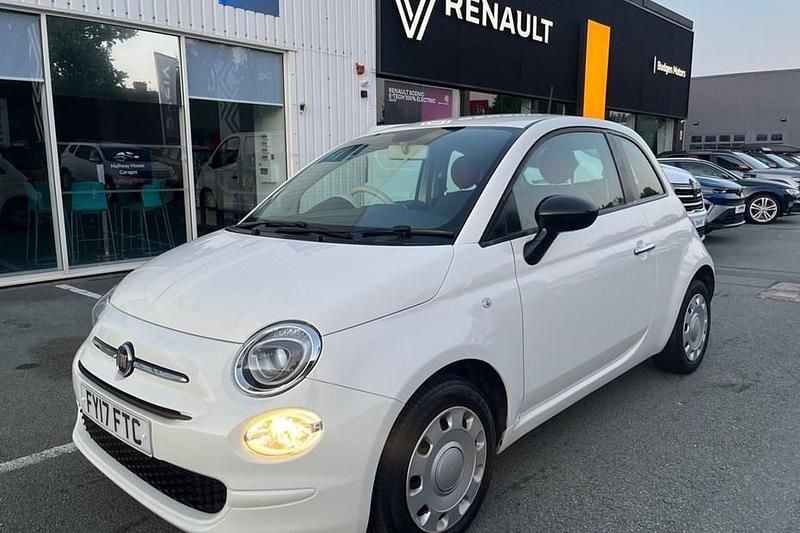 White Used 2017 Fiat 500 Pop Hatchback | £4,500 (Fair price) - Image 1/1