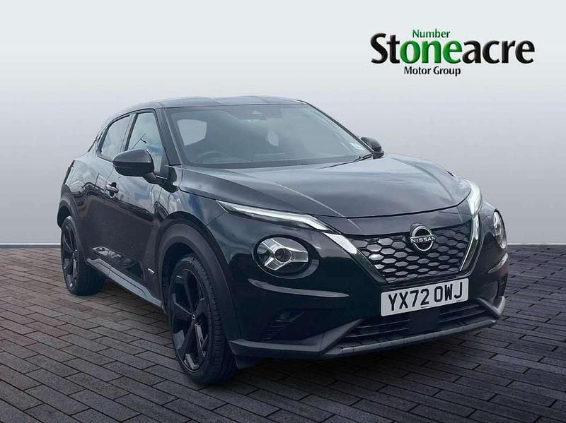 Black Used 2022 Nissan Juke Tekna SUV | £19,495 (Fair price) - Image 1/4