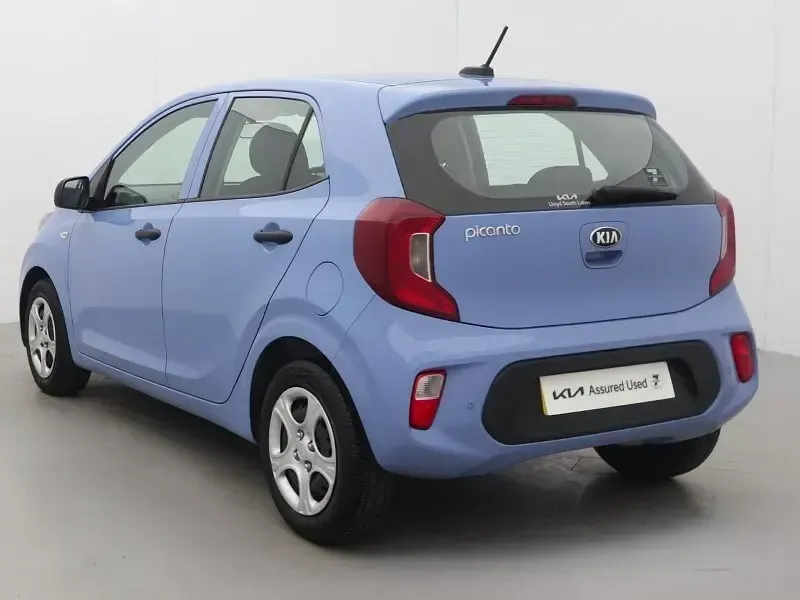 Used Kia Picanto 66 HP (48 kW) 2021 Blue Hatchback