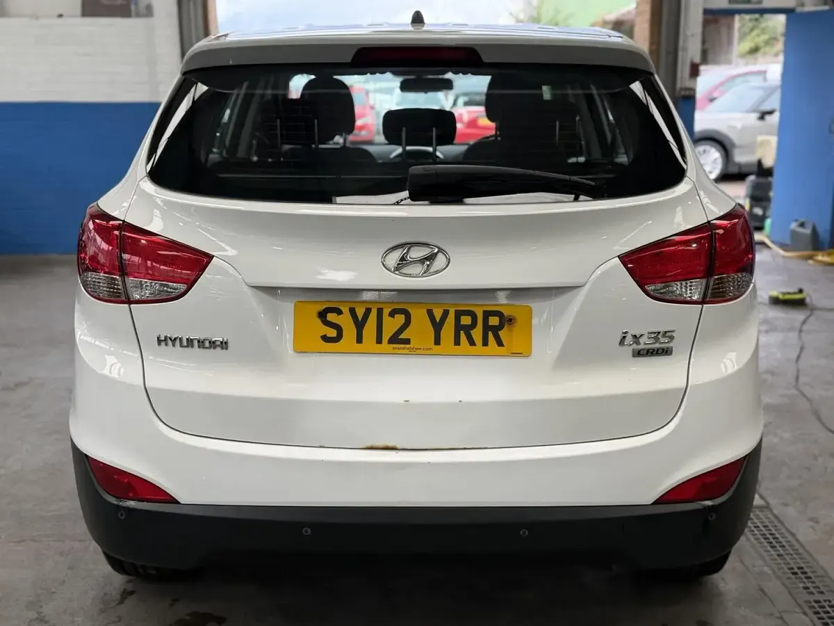 Used Hyundai ix35 Style 113 HP (83 kW) 2012 White SUV