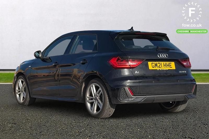 Used Audi A1 Sportback S-Line 2021 Black Hatchback