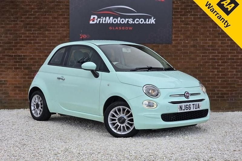 Used Fiat 500 Pop Star 85 HP (62 kW) 2016 Green Hatchback