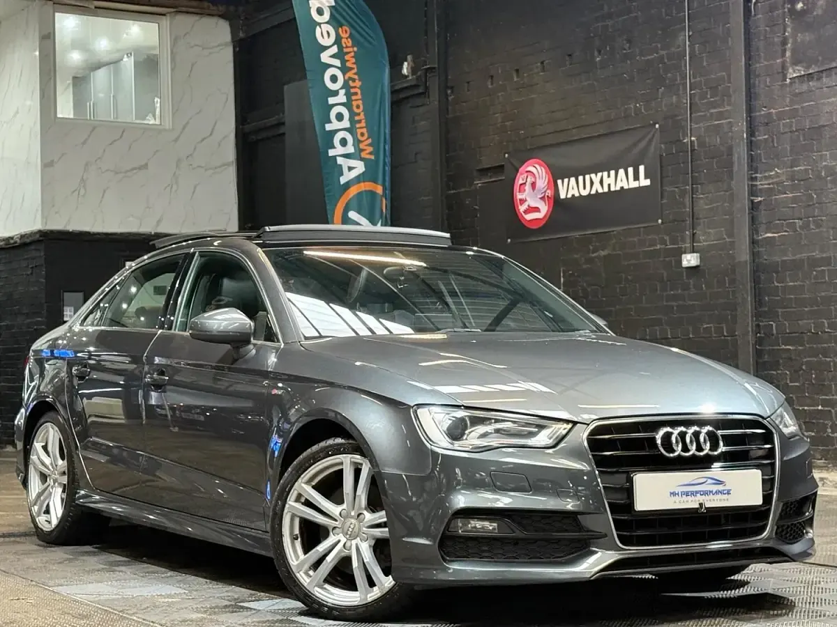 Used Audi A3 S-Line 2014 Grey Sedan