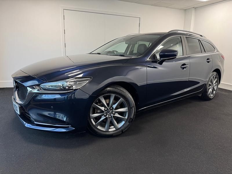 Used Mazda 6 145 HP (106 kW) 2019 Blue Estate